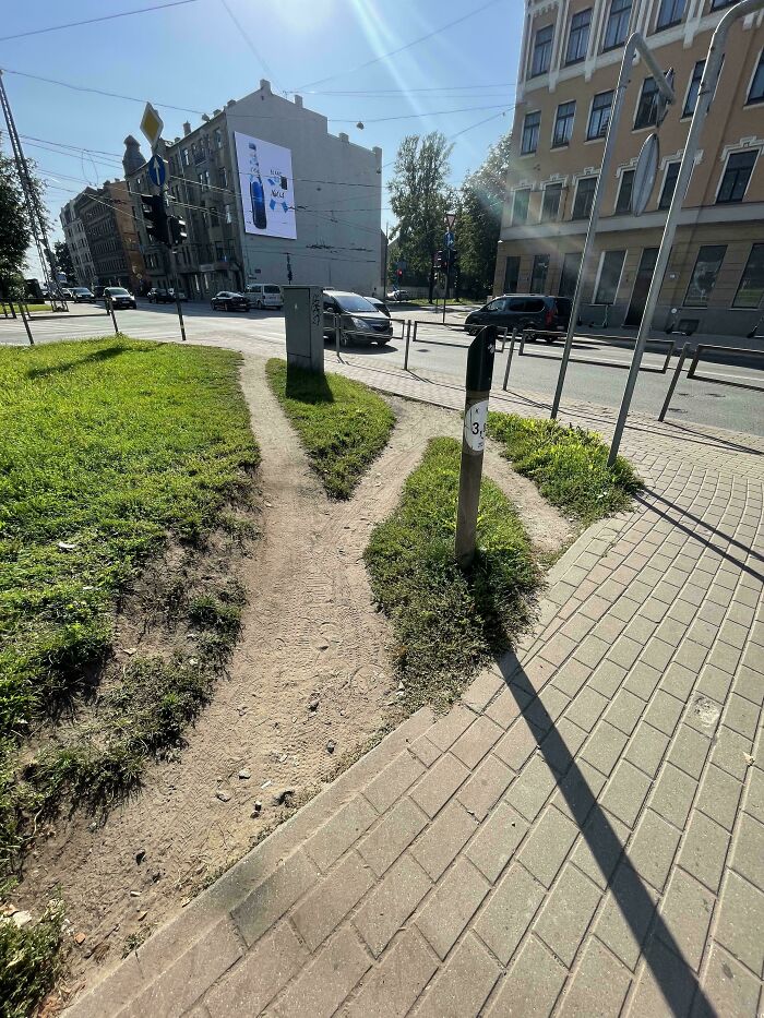 94 &ldquo;Desire Paths&rdquo; That Show How Cities Plan In Theory &mdash; And People Walk In Reality (New Pics)