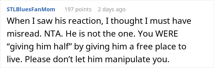 Guy Learns That His Girlfriend Is A Landlord, Demands Half Of Her Profits Guy Learns That His Girlfriend Is A Landlord, Demands Half Of Her Profits
