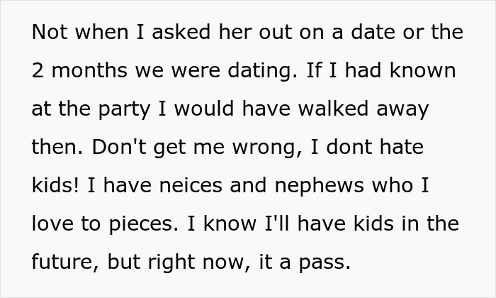 “Why Didn’t She Tell Me?”: Man Wonders If He Was Wrong For Dumping His GF Because She Has Kids “Why Didn’t She Tell Me?”: Man Wonders If He Was Wrong For Dumping His GF Because She Has Kids