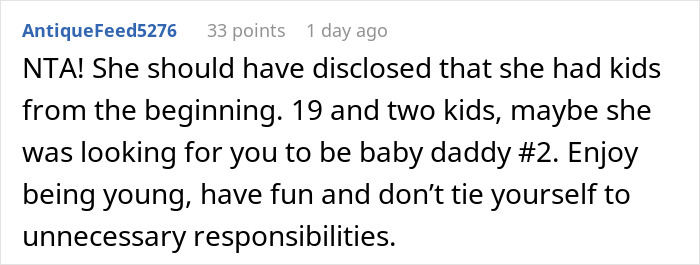 “Why Didn’t She Tell Me?”: Man Wonders If He Was Wrong For Dumping His GF Because She Has Kids “Why Didn’t She Tell Me?”: Man Wonders If He Was Wrong For Dumping His GF Because She Has Kids