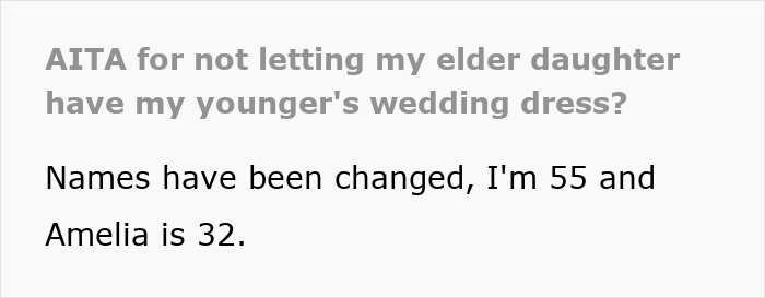 Mom Clings To Daughter&rsquo;s Wedding Dress After Losing Her, Older Daughter Mad Mom Won&rsquo;t Hand It Over