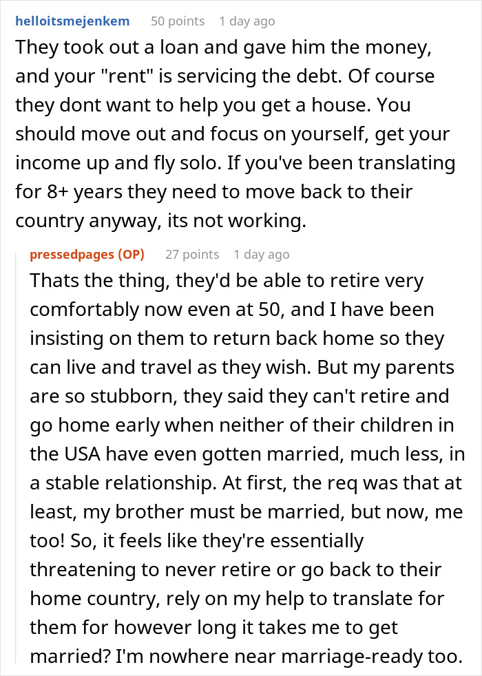 Biased Parents See It As “Duty” To Help Their Son With $30k For Home, Refuse To Help Daughter In The Same Way Biased Parents See It As “Duty” To Help Their Son With $30k For Home, Refuse To Help Daughter In The Same Way