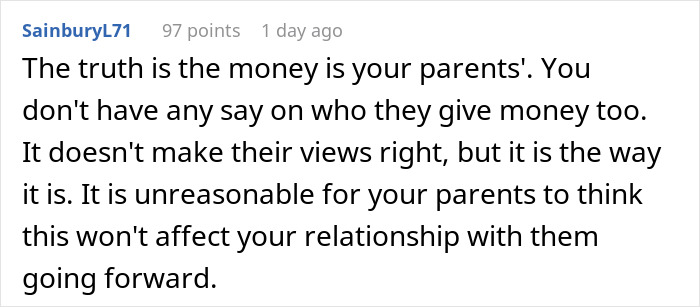 Biased Parents See It As “Duty” To Help Their Son With $30k For Home, Refuse To Help Daughter In The Same Way Biased Parents See It As “Duty” To Help Their Son With $30k For Home, Refuse To Help Daughter In The Same Way