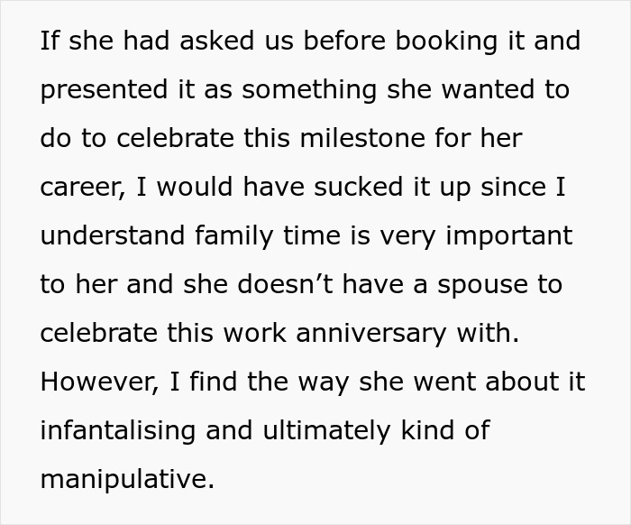 DIL Sick Of Overbearing MIL Who Makes Plans Without Her Knowledge, Finally Puts Her Foot Down