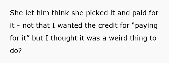 Cunning MIL Hijacks DIL’s Christmas Present For Fianc&eacute; And Pretends It’s From Her, DIL Uncomfortable