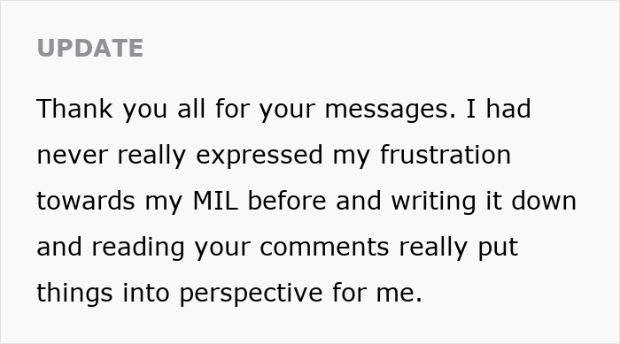 Cunning MIL Hijacks DIL’s Christmas Present For Fianc&eacute; And Pretends It’s From Her, DIL Uncomfortable