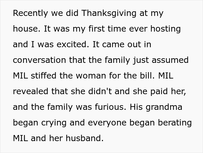 MIL Admits She Paid Wedding Planner Who Slept With Her Dad, Family Demands She Gets Kicked Out