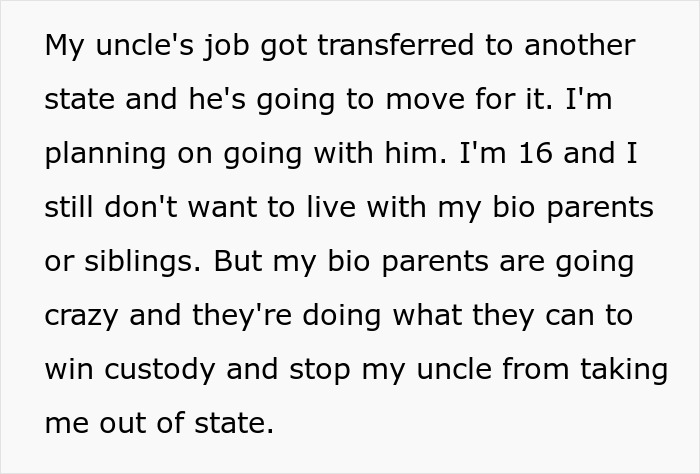 Teen Refuses To Live With Bio Parents Who Abandoned Him As A Kid, They Take The Matter To Court Teen Refuses To Live With Bio Parents Who Abandoned Him As A Kid, They Take The Matter To Court