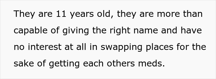 Parent Refuses To Make Their Twins Less Similar So The School Could Distinguish Them Easier