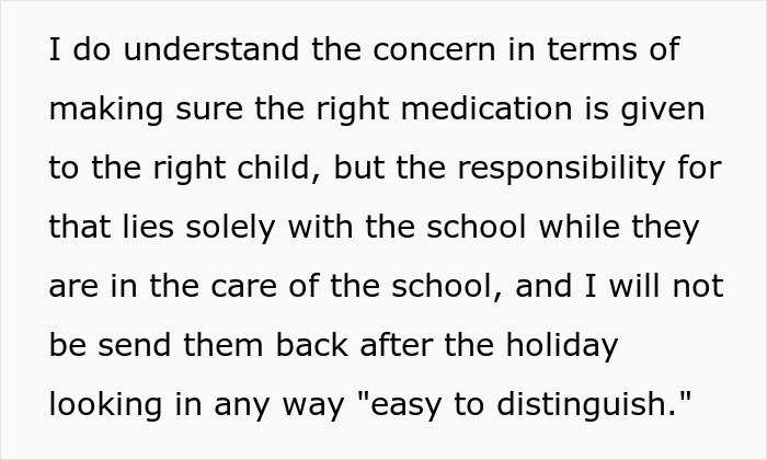 Parent Refuses To Make Their Twins Less Similar So The School Could Distinguish Them Easier