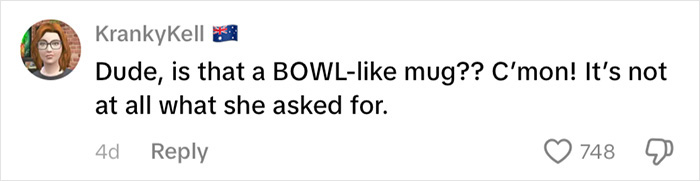 &ldquo;He Needs To Run&rdquo;: Fianc&eacute;&rsquo;s Mug Gift Ignites Huge Relationship Debate Online