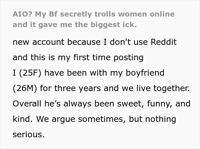 Woman Finds Out BF Is An Internet Troll And She Was One Of His Victims