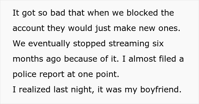 Woman Finds Out BF Is An Internet Troll And She Was One Of His Victims