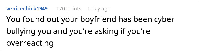 Woman Finds Out BF Is An Internet Troll And She Was One Of His Victims