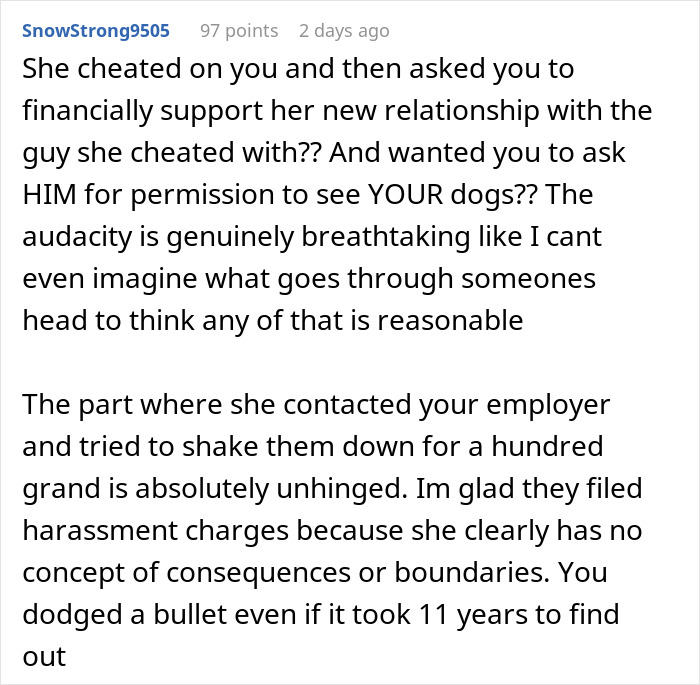 Woman Tanks Her Relationship Of 11 Years By Cheating, Expects Her Ex To Keep Bankrolling Her Woman Tanks Her Relationship Of 11 Years By Cheating, Expects Her Ex To Keep Bankrolling Her