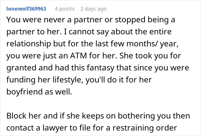Woman Tanks Her Relationship Of 11 Years By Cheating, Expects Her Ex To Keep Bankrolling Her Woman Tanks Her Relationship Of 11 Years By Cheating, Expects Her Ex To Keep Bankrolling Her