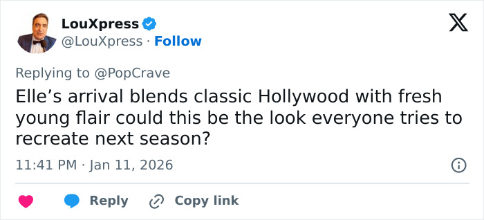 &ldquo;Electric Head&rdquo;: Elle Fanning&rsquo;s Golden Globes Look Sparks Divided Fan Reactions