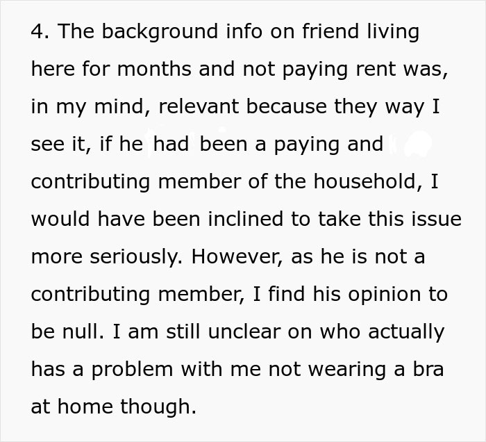 Woman Never Wears A Bra At Home, It Suddenly Starts Bothering Her Husband