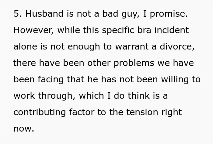 Woman Never Wears A Bra At Home, It Suddenly Starts Bothering Her Husband