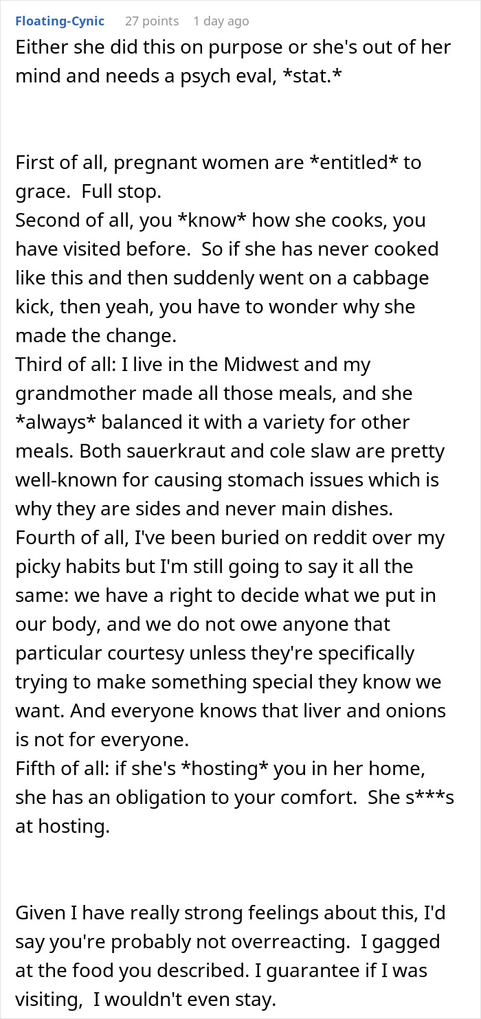 &ldquo;Expired Food In Her Pantry From 1999&rdquo;: Pregnant Woman Declines MIL&rsquo;s Meals, It Doesn&rsquo;t Go Down Well