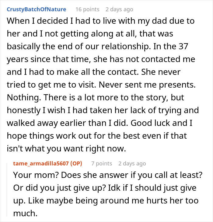 Teen Gets Ignored By Mom For Years, Finally Learns Why She’s So Mad