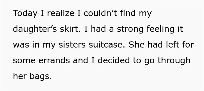 &ldquo;AITJ For Going Through My 36-Year-Old Sister&rsquo;s Luggage Before She Leaves To Go Back Home?&rdquo;