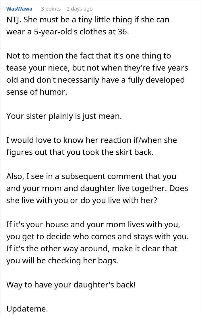 &ldquo;AITJ For Going Through My 36-Year-Old Sister&rsquo;s Luggage Before She Leaves To Go Back Home?&rdquo;