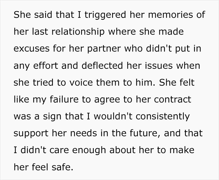 Woman Forces BF To Sign A Contract That Would Give Her A Share Of His Income For The Rest Of His Life