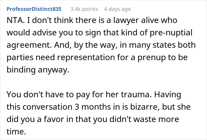 Woman Forces BF To Sign A Contract That Would Give Her A Share Of His Income For The Rest Of His Life