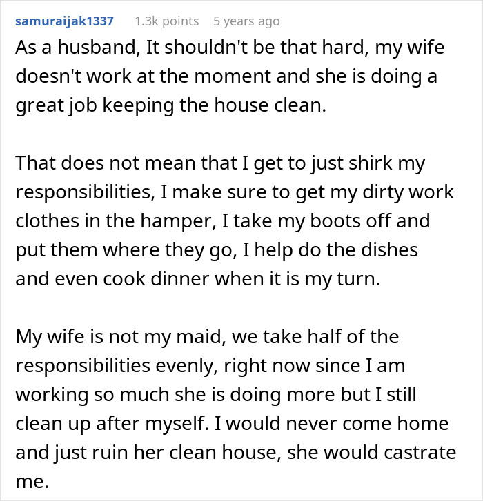 Man Insists His Wife &ldquo;Doesn&rsquo;t Do Anything&rdquo; At Home, She Stops Cleaning His Mess