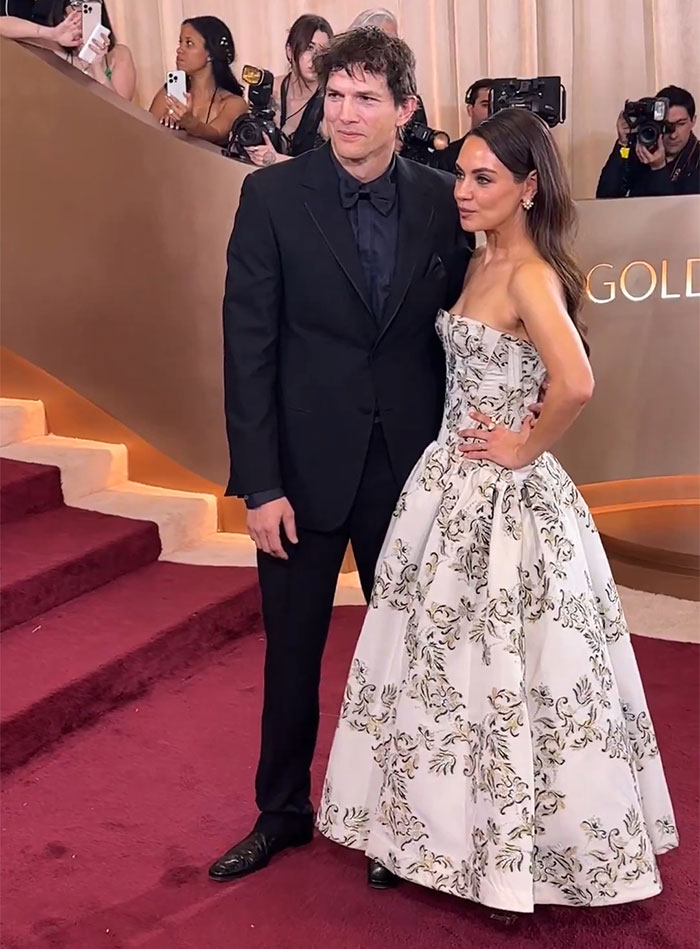 “Guilt”: Ashton Kutcher’s “Rough” Look Alongside Mila Kunis At Golden Globes Sparks Speculation