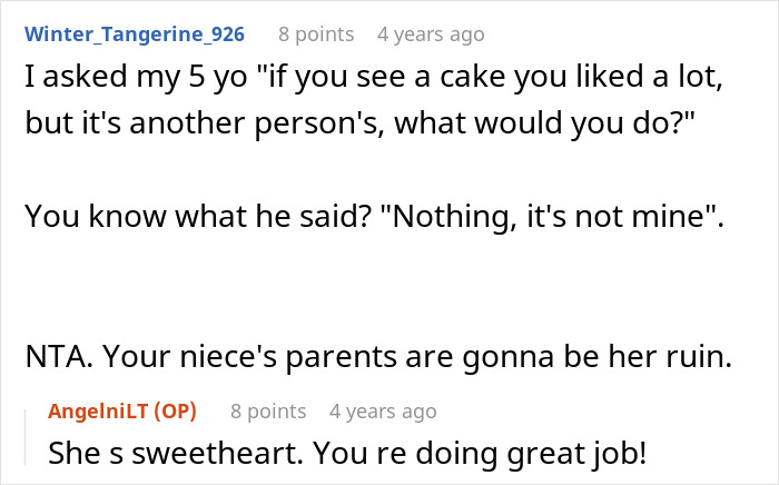 5YO Niece Insists On Having Diabetic Aunt&rsquo;s Only Cake Slice, She&rsquo;s Mortified As Parents Enable Her