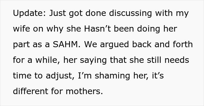 Marriage On The Rocks As Lady Is A SAHM For A 5th Kid, Whines About It To Hubs Who Raised 4 Kids Solo