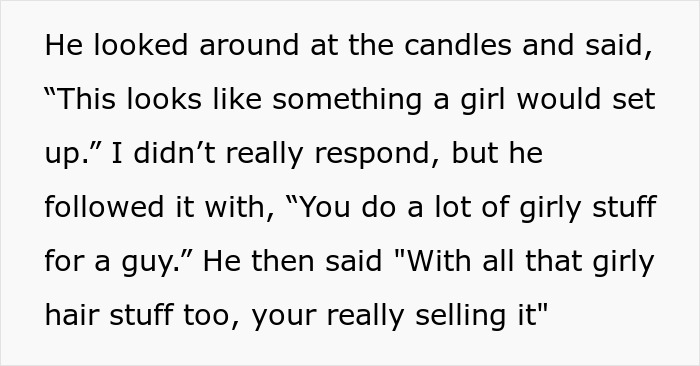 Bald And Divorced Man Shames Nephew For Having Long Hair And Cooking For GF, He Finally Snaps