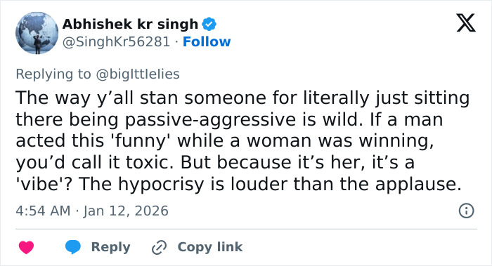 “Terrible Loser”: Amanda Seyfried’s Reaction To Double Loss At The Golden Globes Splits Netizens “Terrible Loser”: Amanda Seyfried’s Reaction To Double Loss At The Golden Globes Splits Netizens