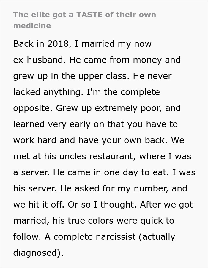 Woman Proves Husband’s Family Is Just A Bunch Of Lying Snobs With A Simple Switch Woman Proves Husband’s Family Is Just A Bunch Of Lying Snobs With A Simple Switch
