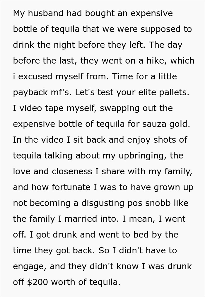Woman Proves Husband’s Family Is Just A Bunch Of Lying Snobs With A Simple Switch Woman Proves Husband’s Family Is Just A Bunch Of Lying Snobs With A Simple Switch