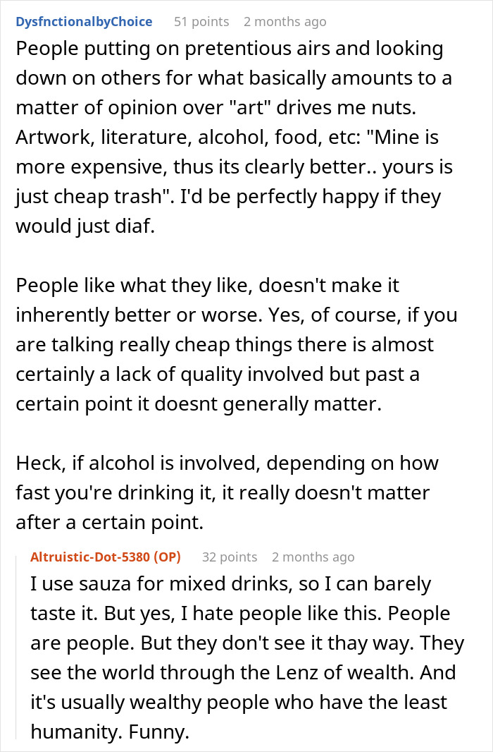Woman Proves Husband’s Family Is Just A Bunch Of Lying Snobs With A Simple Switch Woman Proves Husband’s Family Is Just A Bunch Of Lying Snobs With A Simple Switch