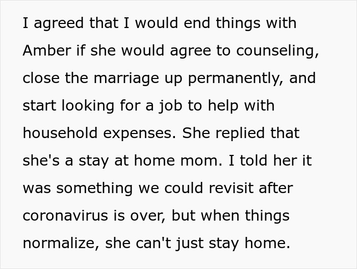 Wife Makes Husband Agree To An Open Marriage To Get His Permission To Reconnect With Her Ex