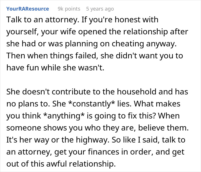 Wife Makes Husband Agree To An Open Marriage To Get His Permission To Reconnect With Her Ex