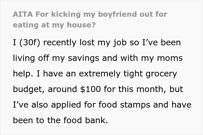&ldquo;Love Is A Verb&rdquo;: Woman Kicks BF Out After He Eats The Food She Could Barely Afford And Saved For Their Kids