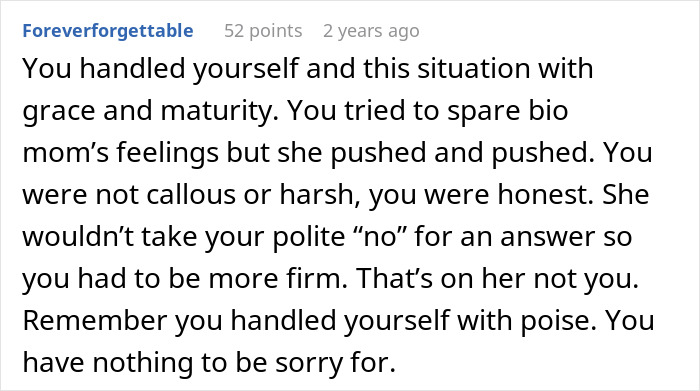 Bio Mom Appears 16 Years Later, Expecting Relationship, Hurt When Teen Says She’s Not Her Backup Plan