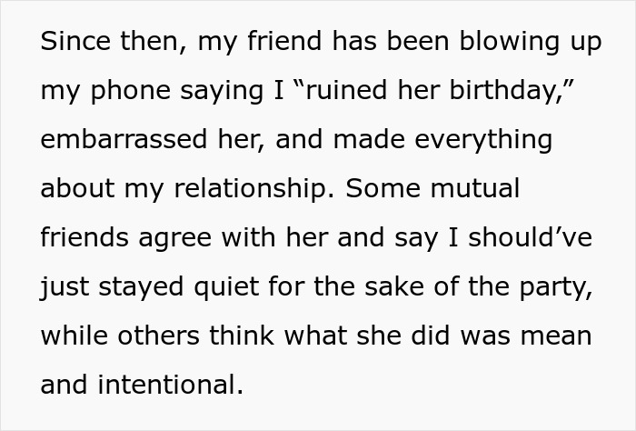Birthday Host Decides Bestie&rsquo;s BF Doesn&rsquo;t Fit Her Party Vibe, Exiles Him From The Table And Sparks Drama
