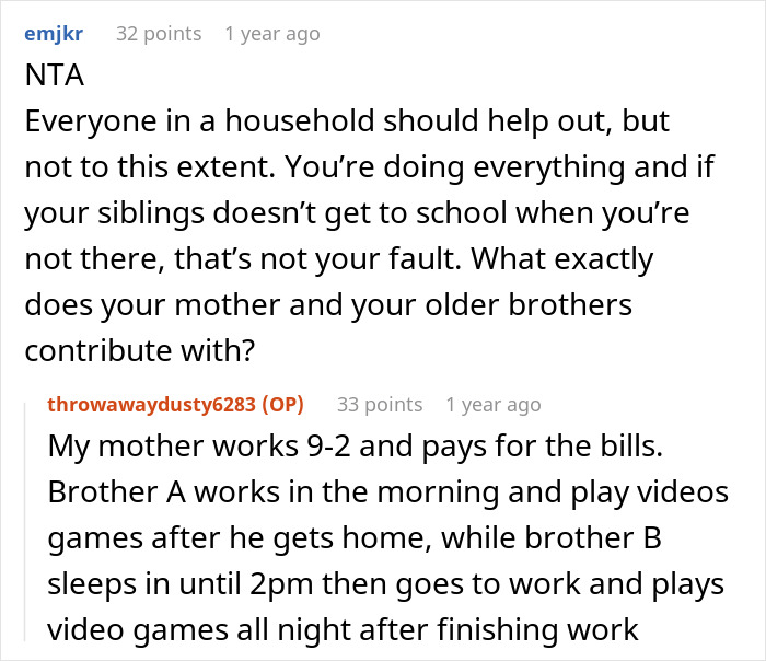 20YO Is Burned Out From Managing Chores With School, Loses It When Mom Calls Her “Useless”