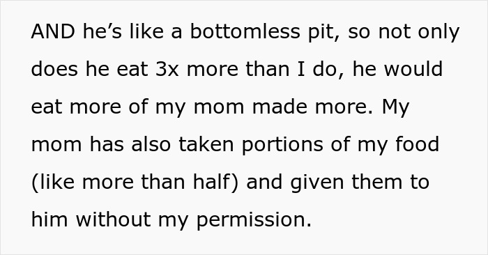 Teen Becomes Unpaid Chef After Mom’s Gluttonous BF Moves In, Gets Tired Of Feeding Him Non Stop