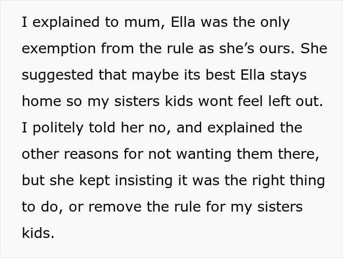 Mom Tries To Force Bride-To-Be To Include Sister’s Unruly Kids At Her Wedding, Gets Uninvited Fast