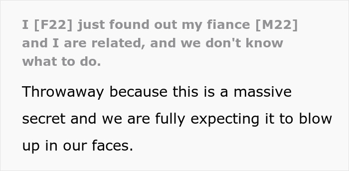 Woman Discovers She&rsquo;s Engaged To Her First Cousin After A Shocking Family Christmas