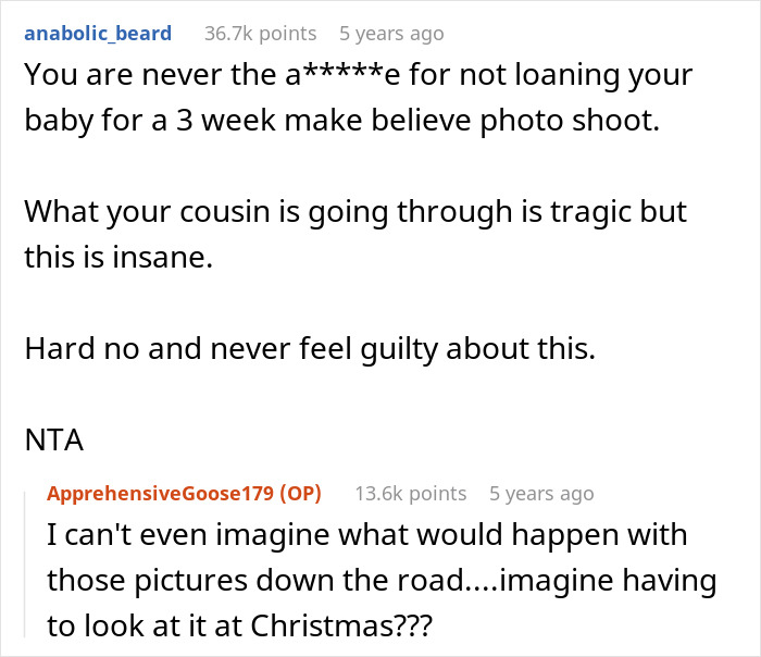 Cousin With Cancer Wants To Borrow Baby To Experience Motherhood: “It’s Really Creepy” Cousin With Cancer Wants To Borrow Baby To Experience Motherhood: “It’s Really Creepy”