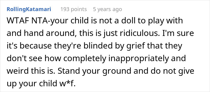 Cousin With Cancer Wants To Borrow Baby To Experience Motherhood: “It’s Really Creepy” Cousin With Cancer Wants To Borrow Baby To Experience Motherhood: “It’s Really Creepy”