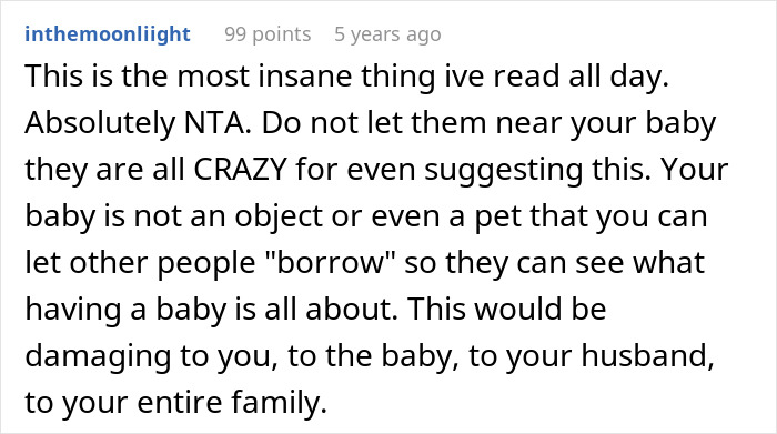 Cousin With Cancer Wants To Borrow Baby To Experience Motherhood: “It’s Really Creepy” Cousin With Cancer Wants To Borrow Baby To Experience Motherhood: “It’s Really Creepy”